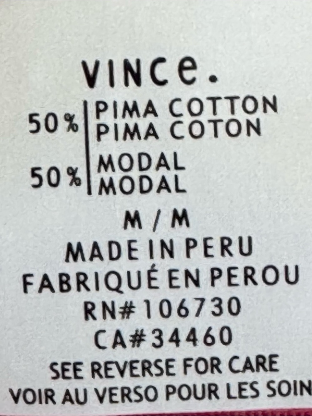 Vince Pink Ribbed Tank Top - Picture 8 of 10
